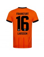 Eintracht Frankfurt Hugo Larsson #16 Tredjedrakt 2024-25 Korte ermer